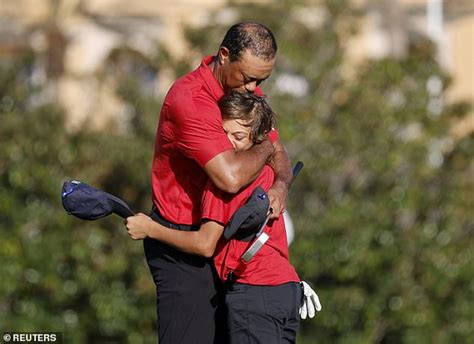 Tiger Woods And Year Old Son Charlie Finish Second At Pnc