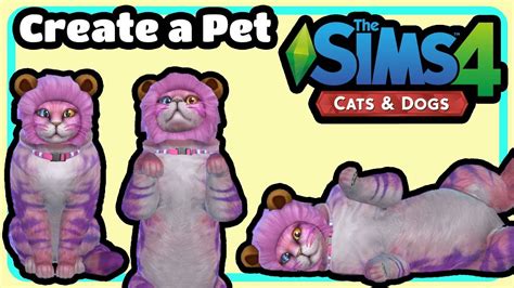The Sims 4 Cats And Dogs Expansion Pack Early Access Create A Pet Youtube