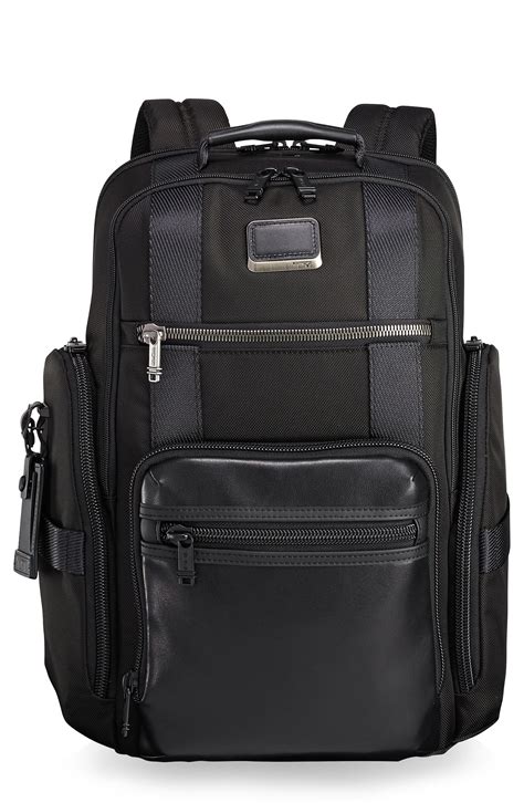 Tumi Synthetic Alpha Bravo Sheppard Deluxe Backpack In Black For Men