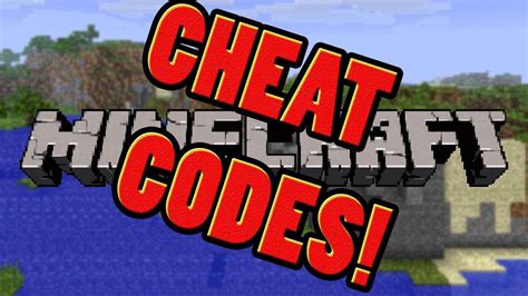 New Minecraft Cheat Codes Youtube