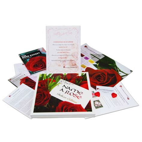 Mothers Day Deluxe Name A Rose The T Experience