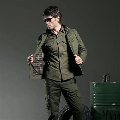 Buy Army Jackets For Men Autumn Mens Jackets And Coats
