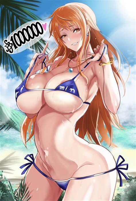 Rule 34 Alternate Breast Size Beach Big Breasts Bikini Female Female Only Huge Breasts Kawa