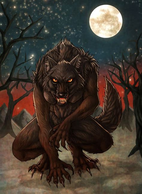 Black Female Werewolf By Fiszike On Deviantart Female Werewolves Werewolf Female Werewolf Art