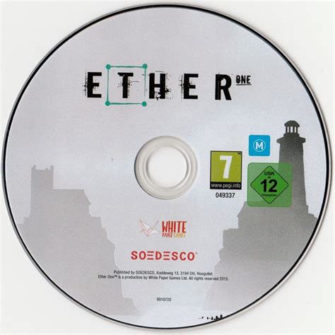 Ether One Cover Or Packaging Material Mobygames