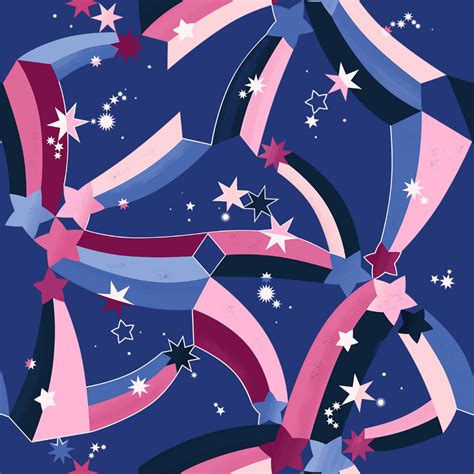 Carly Watts Art And Illustration Sparkle Pattern Fabricdesign