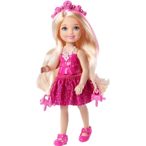 Barbie Endless Hair Kingdom Chelsea Doll Pink Walmart Com