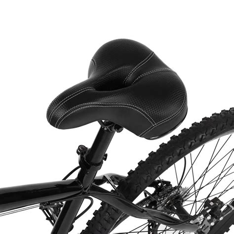 Bike Saddle Seat Wide Big Ass Bicycle Thicken Seat Cover Soft Silicone Cushion Damping Bicycle