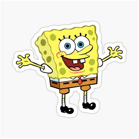 Sponge Bob Sticker By Regens Redbubble
