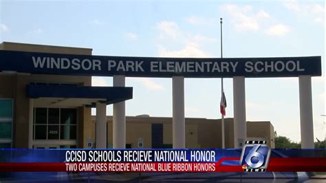 Two Ccisd Schools Earn 2020 National Blue Ribbon Honors