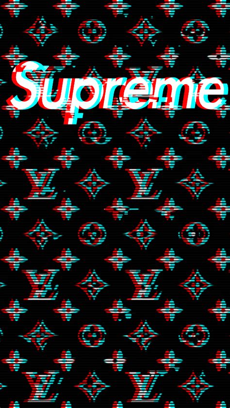 Download louis vuitton multicolor iphone wallpaper, background and theme. Free download Black Louis Vuitton Supreme Wallpapers Top ...