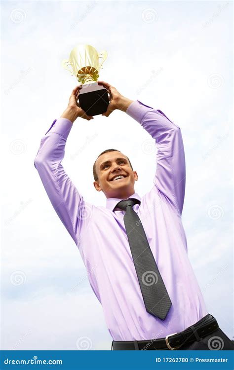 Winner Stock Photo Image Of Male Smile Strength Successful 17262780