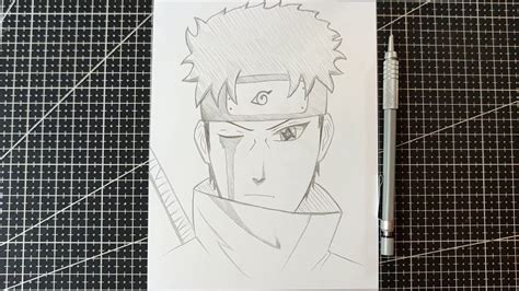 Anime Drawing How To Draw Uchiha Shisui Naruto Step By Step