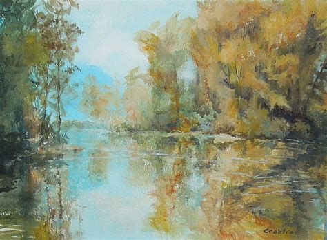 Reflecting On Reflections Painting By Elizabeth Crabtree Fine Art America