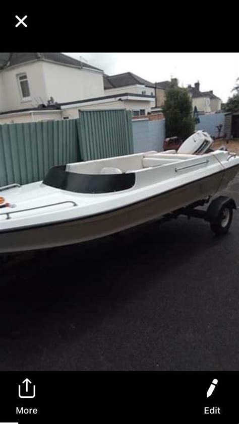 14 Ft Speed Boat On Its Own Trailer In Bournemouth Dorset Gumtree