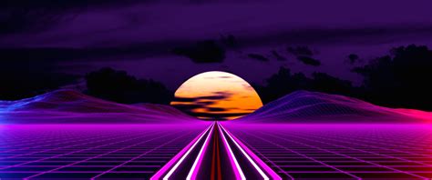 Retro Outrun Road 4k Hd Artist 4k Wallpapers Images Backgrounds