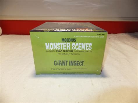 Moebius Monster Scenes Giant Insect Sealed Kit 643 New 2008 113 Scale