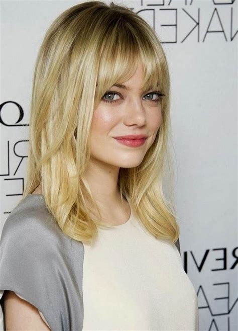 Hairstyles For Long Thin Hair With Bangs