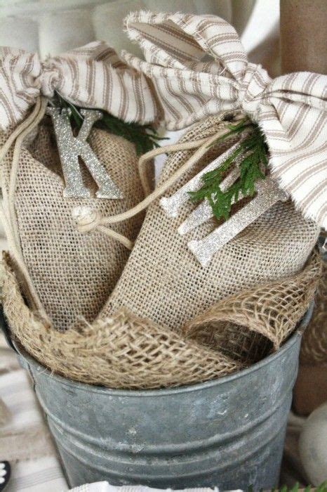 33 Adorable Burlap Christmas Gifts Wrapping Ideas Burlap Gift Bags