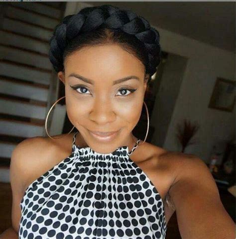 20 Fantastic Ideas Halo Braid Hairstyles For Black Women Sanontoh