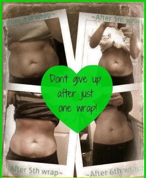 dont give up after just 1 wrap all of our bodies are different and yours may need more time to