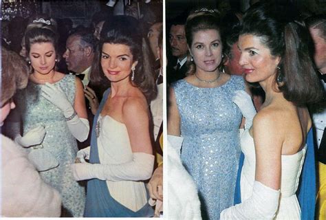 Princess Grace Of Monaco With Jacqueline Bouvier Kennedy Onassis Princess Grace Princess