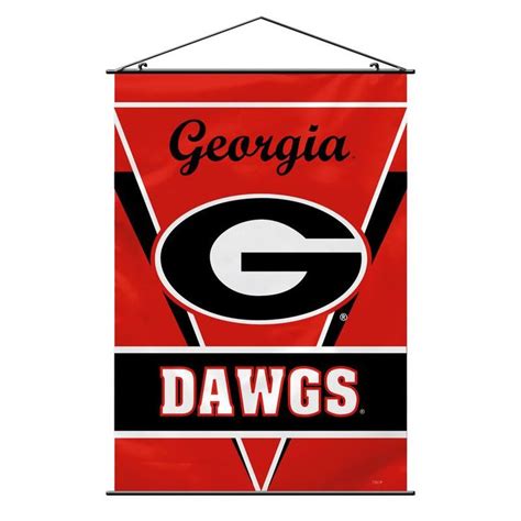 Georgia Bulldogs Banner 28x40 Wall Style In 2021 Georgia Bulldogs