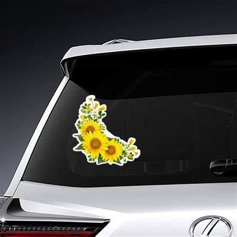 Yellow Daisies Sticker