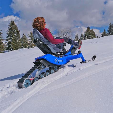 This Electric Assist Snow Bike Is Part Bicycle Part Snowmobile