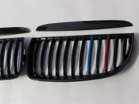 These gloss black grill will give your e90 / e91 pre lci a more aggressive look that you've always wanted. Grill BMW E90 Non LCI (05-08) Glossy Black M Tech Color ...