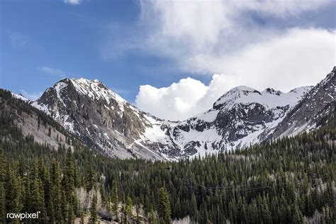 Scene In The San Juan Mountains Above Silverton Colorado Along The