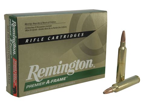 Remington Premier Power Level 3 Ammo 300 Remington Ultra Mag 200 Grain