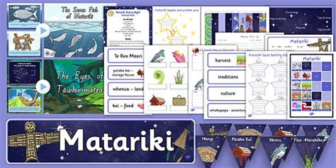 Matariki 9 Stars Māori New Year Resource Pack Activities Teaching