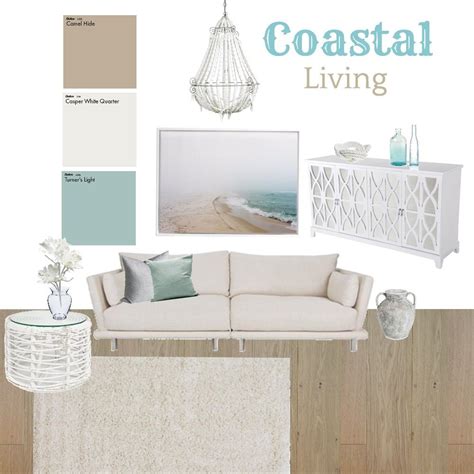 Coastal Living Interior Design Mood Board By Heathergill Interior