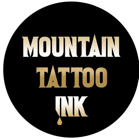 Mountain Tattoo Ink