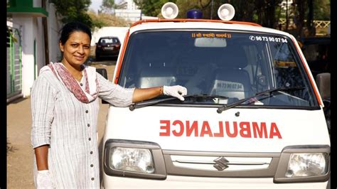 Woman Mans Ambulance Wheels To Ferry Covid Victims For Burial In Pune Even At Nights