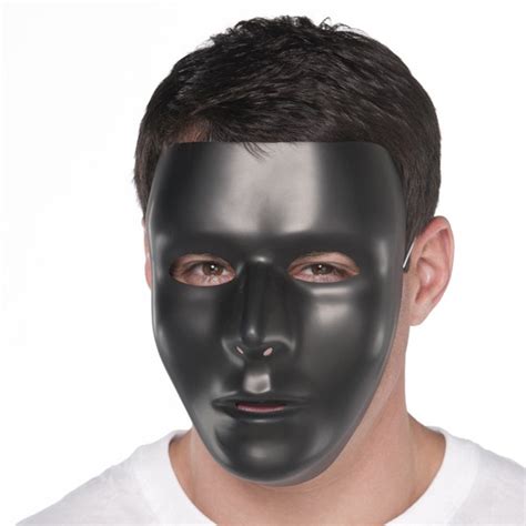 Black Full Face Mask Party Supply Depot