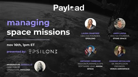 Managing Space Missions Payload