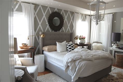 Browse our gallery of beautiful master bedrooms for design and decorating ideas, and then take a look at our helpful tips to make the most out of your darker walls also create the illusion of space, so if you're looking for small master bedroom home ideas, consider painting one or more walls a dark. duct tape wall