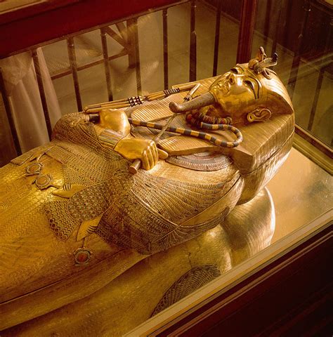 Sarcophagus Of King Tutankhamun Photograph By George Holton