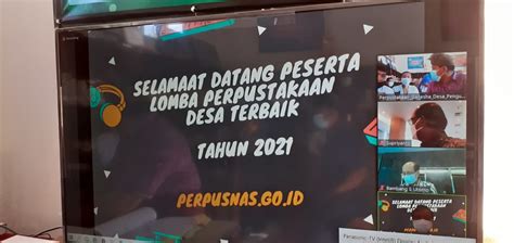 Penilaian Lomba Perpustakaan Desa Tingkat Nasional Dinas Arsip Dan