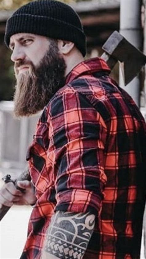 Long Beard Styles Hair And Beard Styles Bearded Tattooed Men Bearded Men Lumberjack Style
