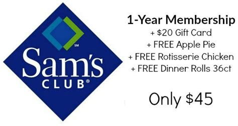 Sam S Club Membership Deal FREE Membership After Gift Card Sams