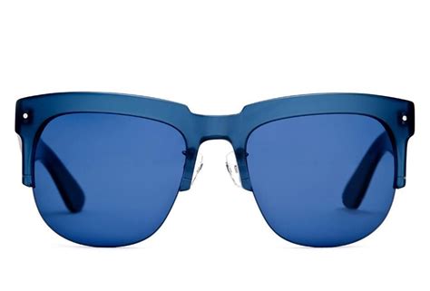 Blue Glasses Blau