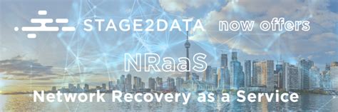 Network Recovery As A Service Nraas Stage2data
