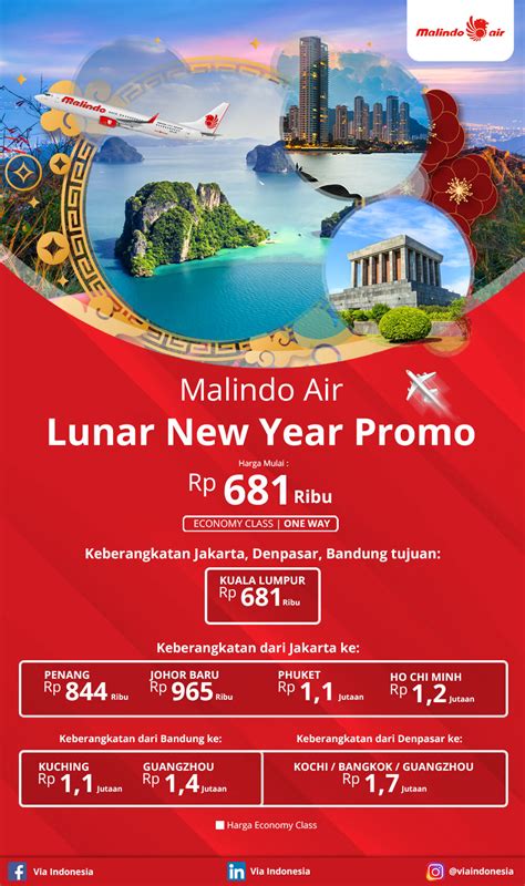 Click to enjoy the latest deals and coupons of malindo air and save up to 50% when making purchase at checkout. Malindo Air Lunar New Year Promo