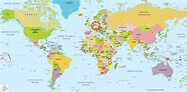 Alemania en el mapa mundial - Alemania en el mapa mundial (Europa ...