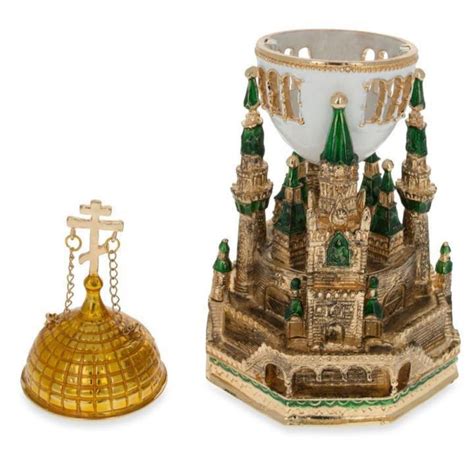 Sold Price Faberge Inspired 1906 Moscow Kremlin Royal Russian Egg