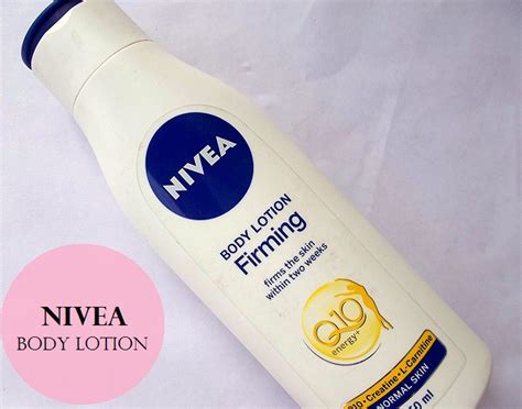 Nivea Q10 Firming Body Lotion Review Price Buy Online