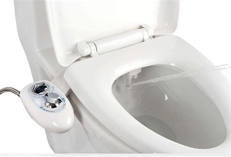 ibama toilet seat bidet with dual nozzle self cleaning nozzle fresh water non electric